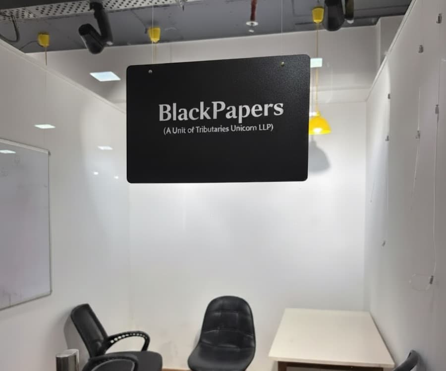 BlackPapers Office Reception